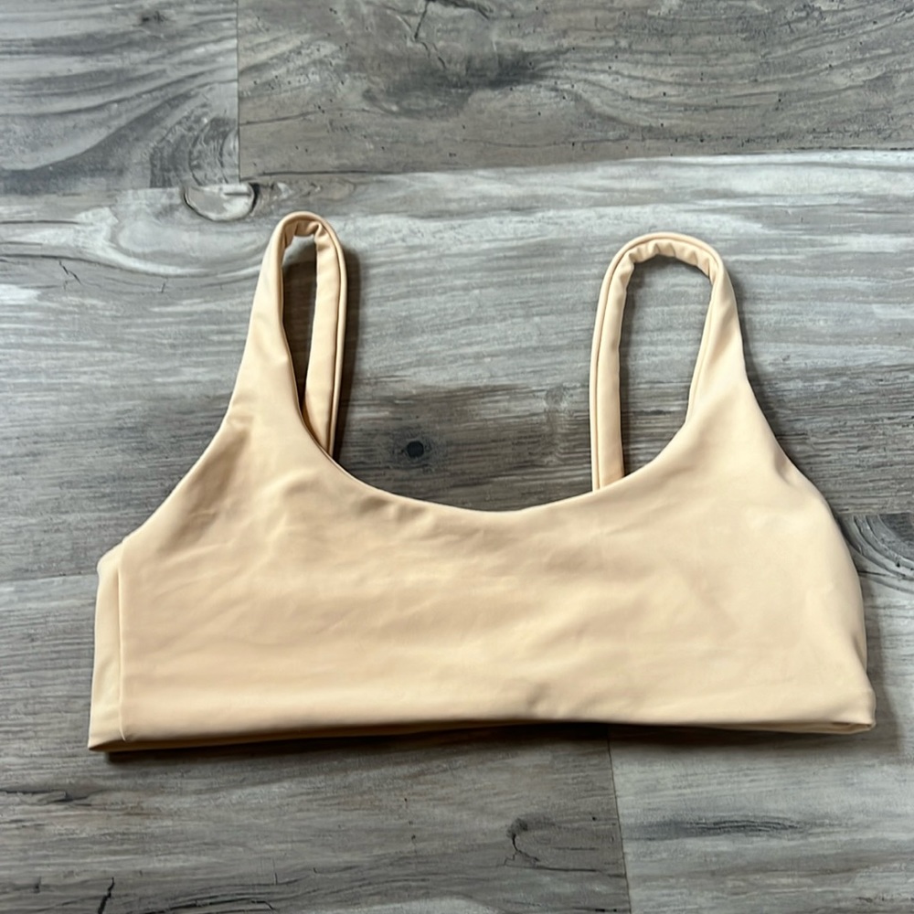 Skatie Mya Top Buttercream Yellow XS NWOT